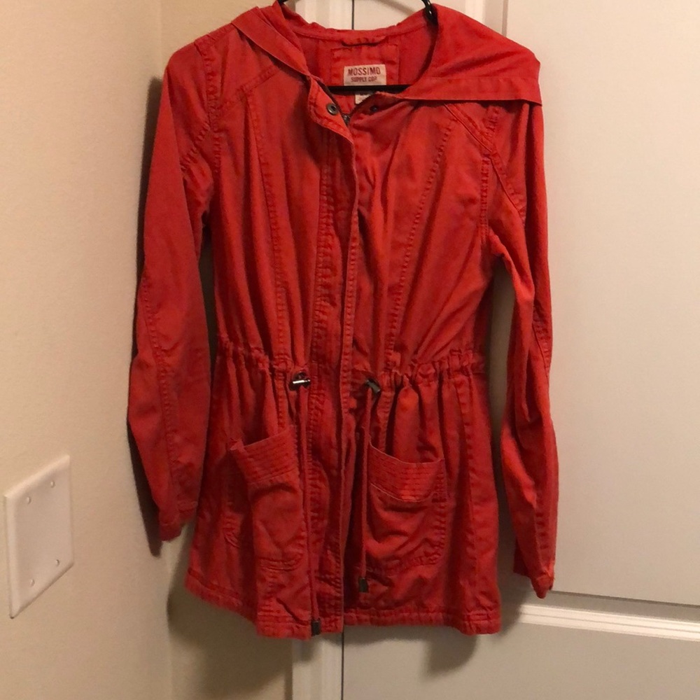 Orange jacket